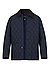 Steppjacke, Mikrofaser wasserabweisend, navy - navy