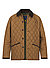 Steppjacke, Mikrofaser wasserabweisend, braun - braun