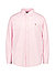 Hemd, Custom Fit, Baumwoll-Stretch, Button-Down, rosa gestreift - pink