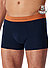 Trunks, Baumwoll-Stretch, dunkelblau - blau-beige-orange