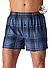 Boxershorts, Baumwolle, navy-tiefseegrün - navy-tiefseegrün