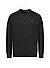 Pullover,  Merinowolle waschbar, schwarz - schwarz