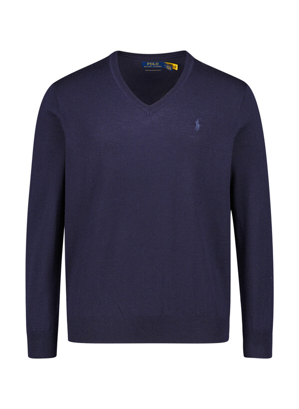 Pullover, Merinowolle waschbar, navy