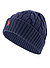 Strickmütze, Wolle-Kaschmir, blue - navy