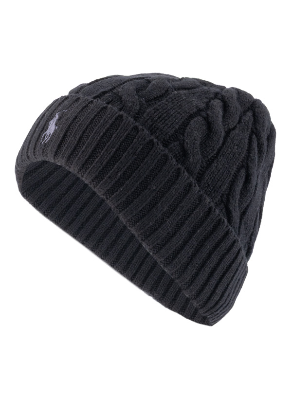 Strickmütze, Wolle-Kaschmir, black