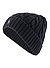 Strickmütze, Wolle-Kaschmir, black - schwarz