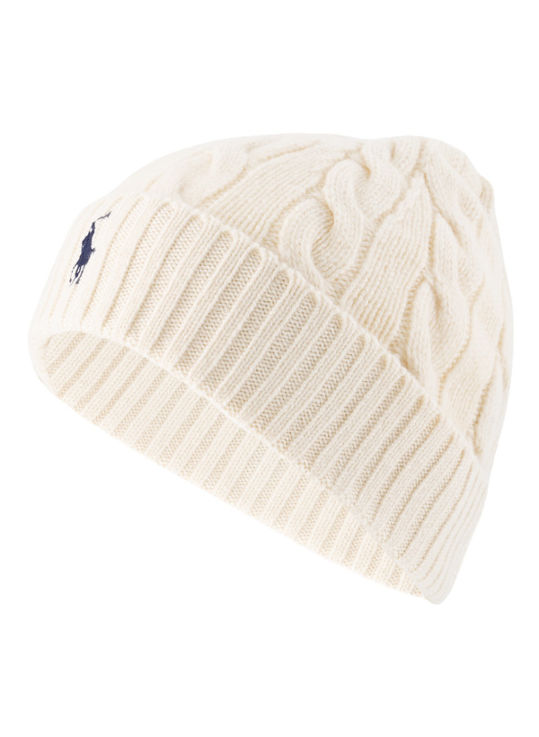 Strickmütze, Wolle-Kaschmir, cream