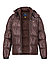 Daunenjacke, Mikrofaser, braun - braun