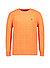 Pullover, Wolle-Kaschmir, orange meliert - orange