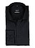 Hemd, Modern, Twill, Kent, Extra langer Arm 72 cm, schwarz - schwarz