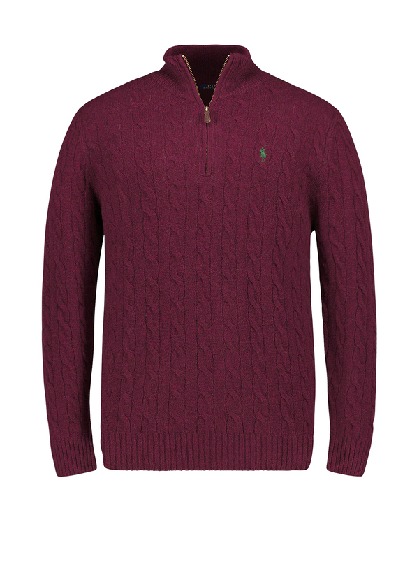 Polo Ralph Lauren Herren Troyer rot unifarben