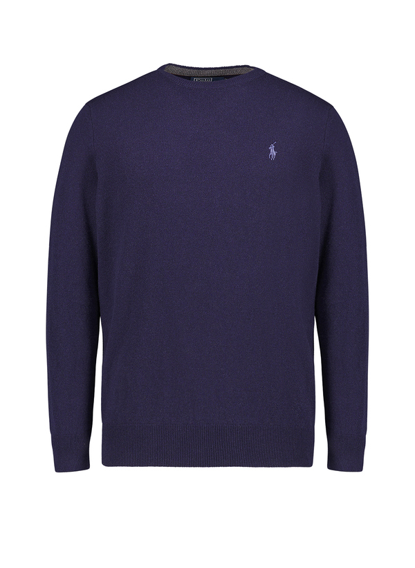Polo Ralph Lauren Herren Pullover blau Wolle meliert