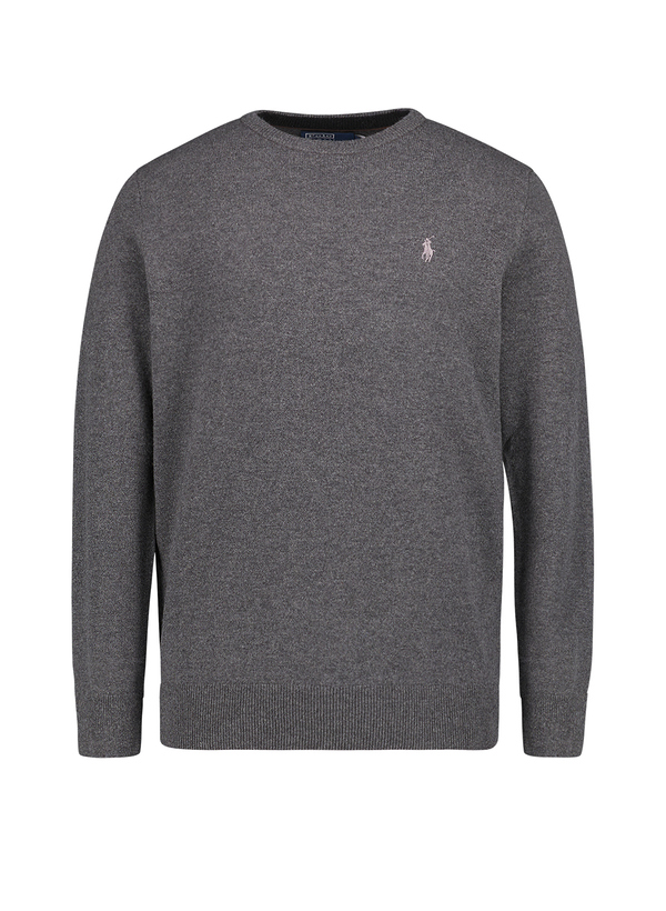 Polo Ralph Lauren Herren Pullover grau Wolle meliert