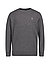 Pullover, Wolle, grau meliert - dunkelgrau