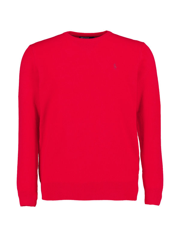 Polo Ralph Lauren Herren Pullover rot Wolle unifarben