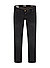Jeans, Relaxed Fit, Baumwoll-Stretch, schwarz - schwarz