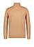 Rollkragenpullover, Baumwolle-Kaschmir, taupe - taupe