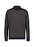 Polo-Shirt, Baumwoll-Mischung, dunkelbraun-navy melange - braun