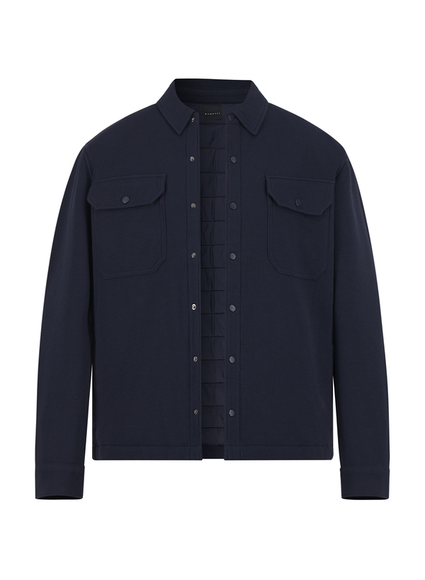 Overshirt, Baumwolle, marine