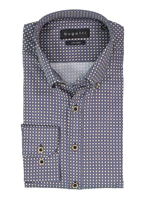 bugatti Herren Hemd blau