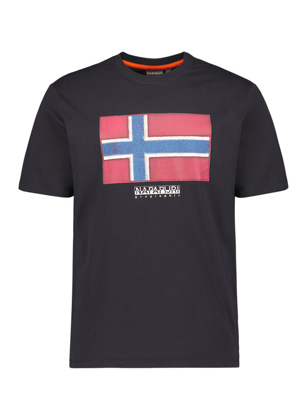 T-Shirt Tikki, Baumwolle, schwarz