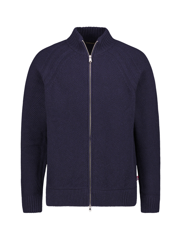 Cardigan Tauern, Wolle, dunkelblau