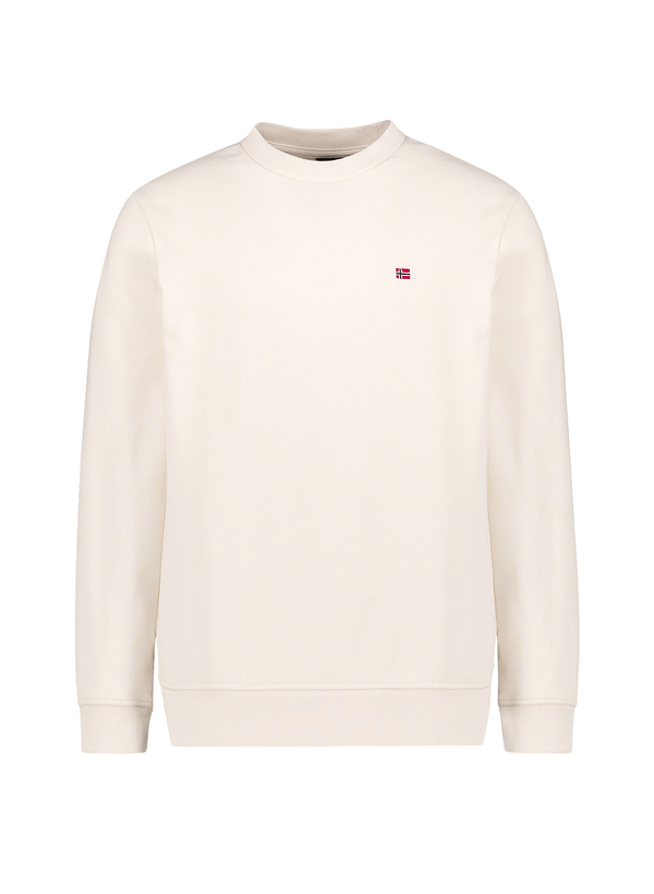Sweatshirt Balis, Baumwolle, ecru
