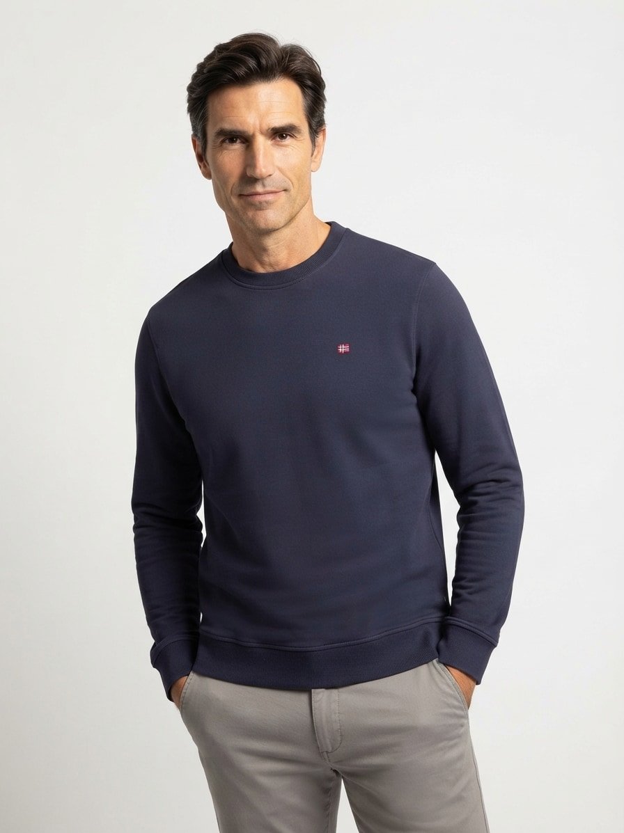 Sweatshirt Balis, Baumwolle, dunkelblau