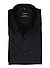 Kurzarmhemd, Comfort, Twill, Kent, Brusttasche, schwarz - schwarz