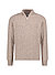Toyer, Schurwolle, grau meliert - beige