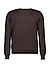 Pullover, Schurwolle, dunkelbraun meliert - dunkelbraun