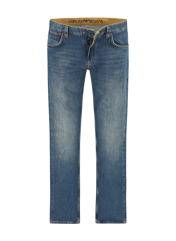 Jeans, Baumwoll-Stretch, blau
