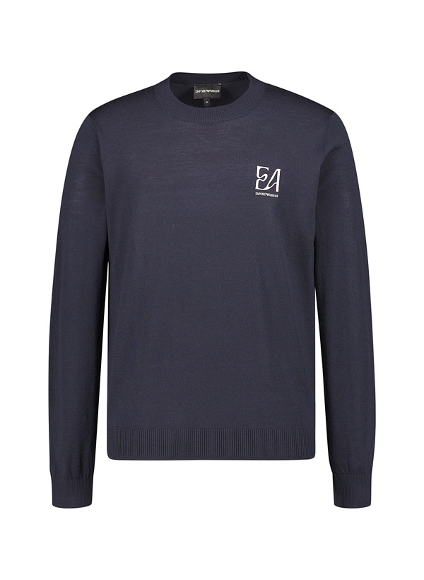 Pullover, Schurwolle, dunkelblau