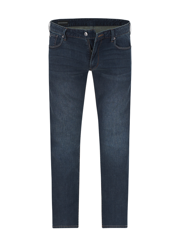 Jeans J06, Slim Fit, Baumwolle-Stretch, mittelblau