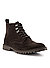 Schnürboots Venton, Veloursleder, dunkelbraun - dunkelbraun