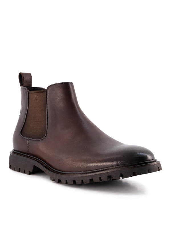 Chelsea Boots Venton, Leder, braun