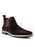 Chelsea Boots Drift, Veloursleder, dunkelbraun - braun
