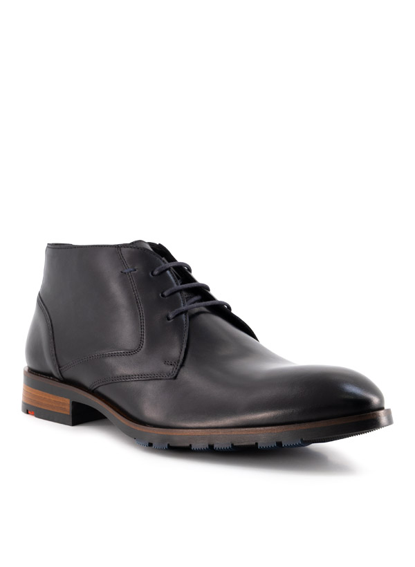 LLOYD Herren Desert Boots schwarz Glattleder