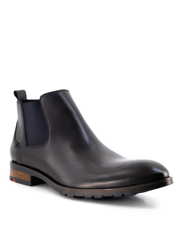 Chelsea Boots Dramon, Leder, schwarz
