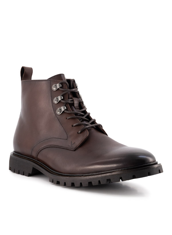 Schnürboots Venton, Leder, dunkelbraun