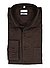 Hemd, Regular, Twill, Kent, Brusttasche, dunkelbraun - dunkelbraun