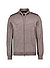 Cardigan, Wolle, braun meliert - braun