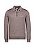 Pullover, Merinowolle, braun meliert - braun
