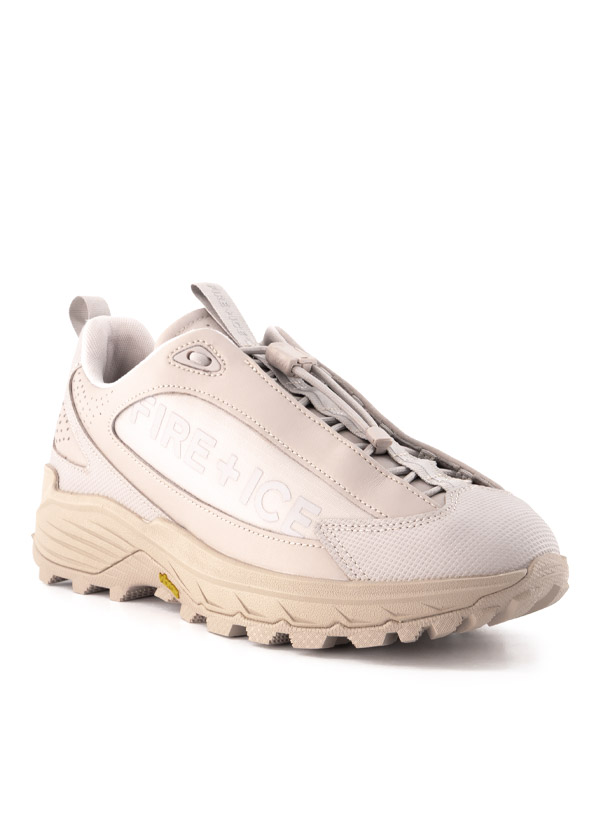 FIRE + ICE Herren Sneaker beige Glattleder