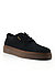 Schnürschuhe Kinzoon, Veloursleder, schwarz - schwarz