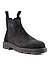 Chelsea Boots Blisdor, Nubukleder, schwarz - schwarz
