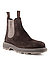 Chelsea Boots Blisdor, Nubukleder, expresso braun - braun