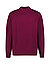 Stehkragenpullover, Merinowolle superwashed, dunkelrot meliert - dunkelrot