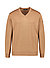 Pullover, Merinowolle superwashed, hellbraun - hellbraun