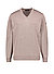 Pullover, Merinowolle superwashed, braun meliert - braun